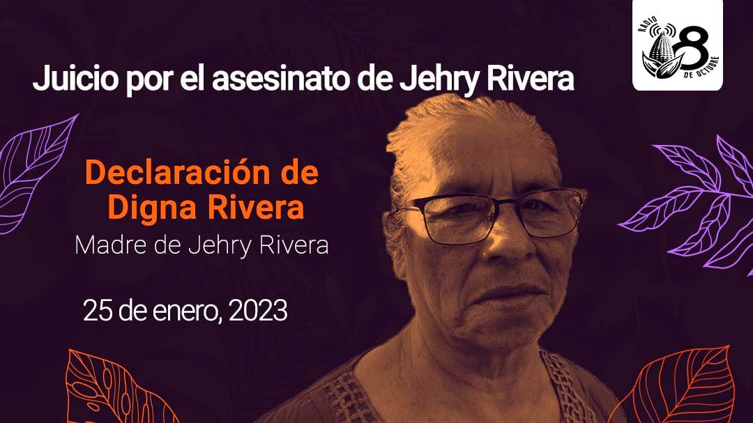 COSTA RICA. #Audio “Los territorios indígenas estamos vivitos, no somos historia, somos realidad, y por eso queremos nuestras tierras” Digna Rivera, madre de Jerhy Rivera