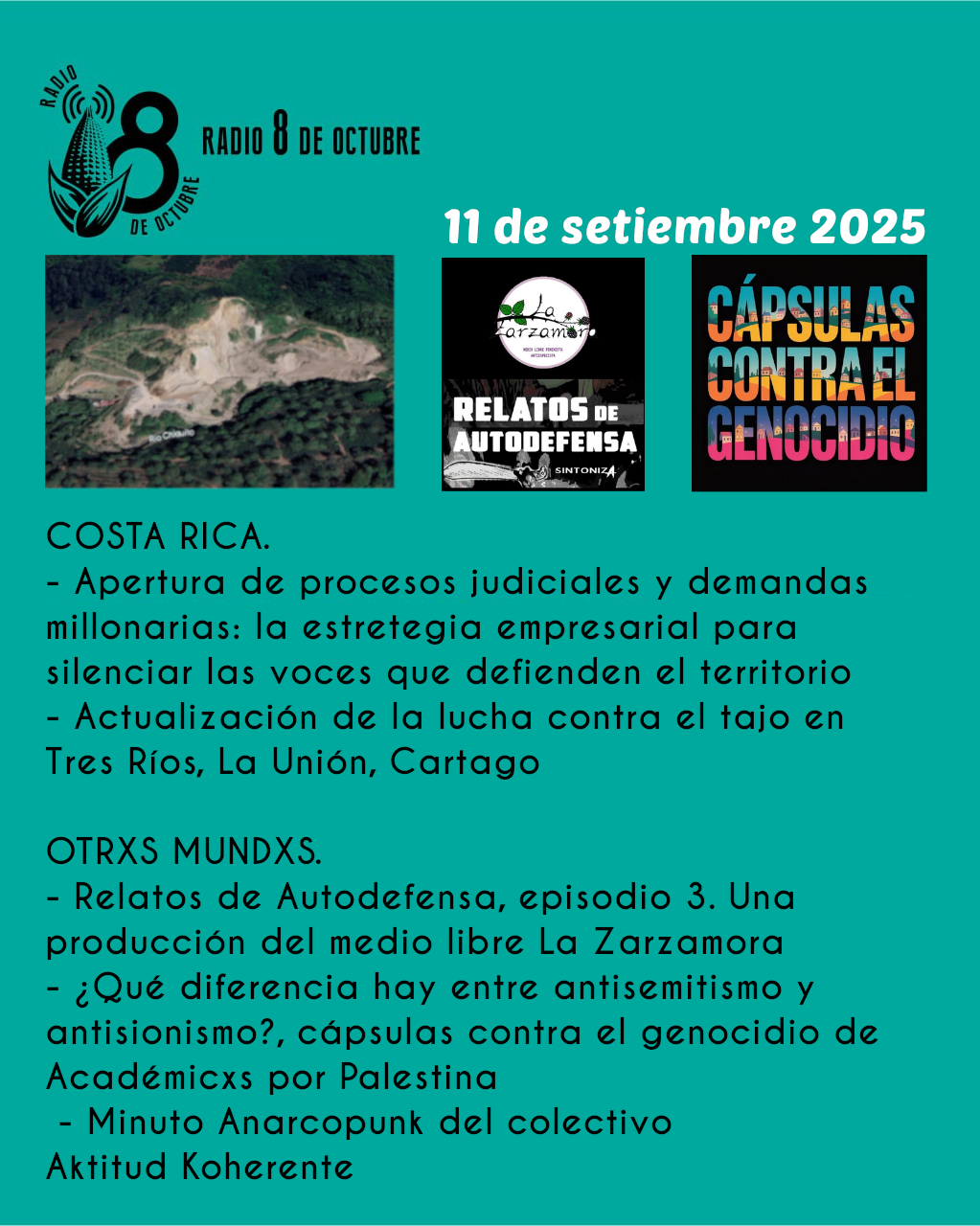 Programa semanal/ edición 11 de setiembre 2025