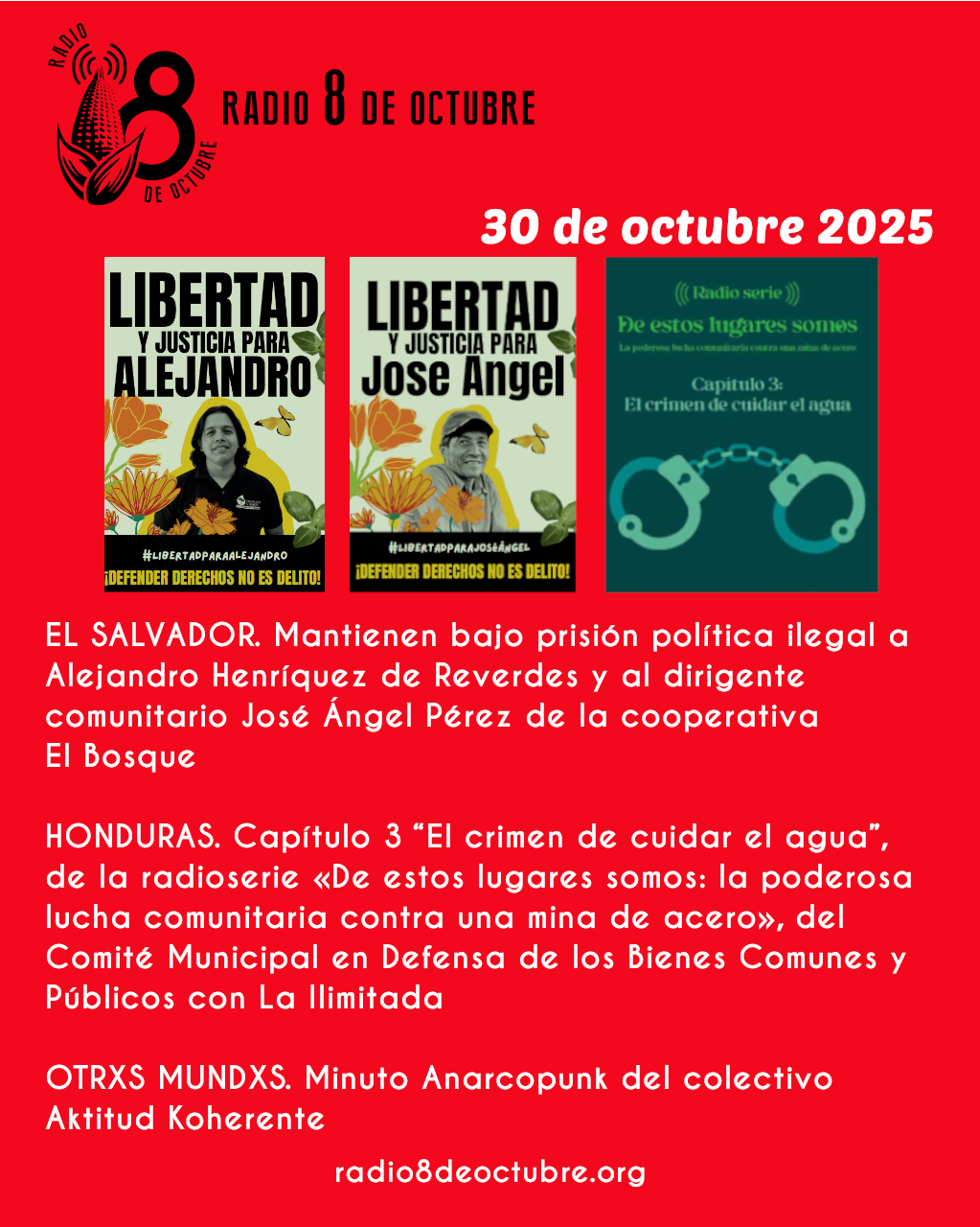 Programa semanal/ edición 30 de octubre 2025